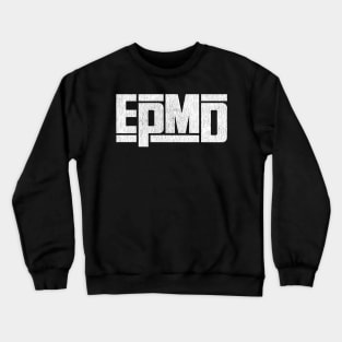 EPMD Old Retro Distressed Vintage 80's/90s Rap HipHop Logo Crewneck Sweatshirt